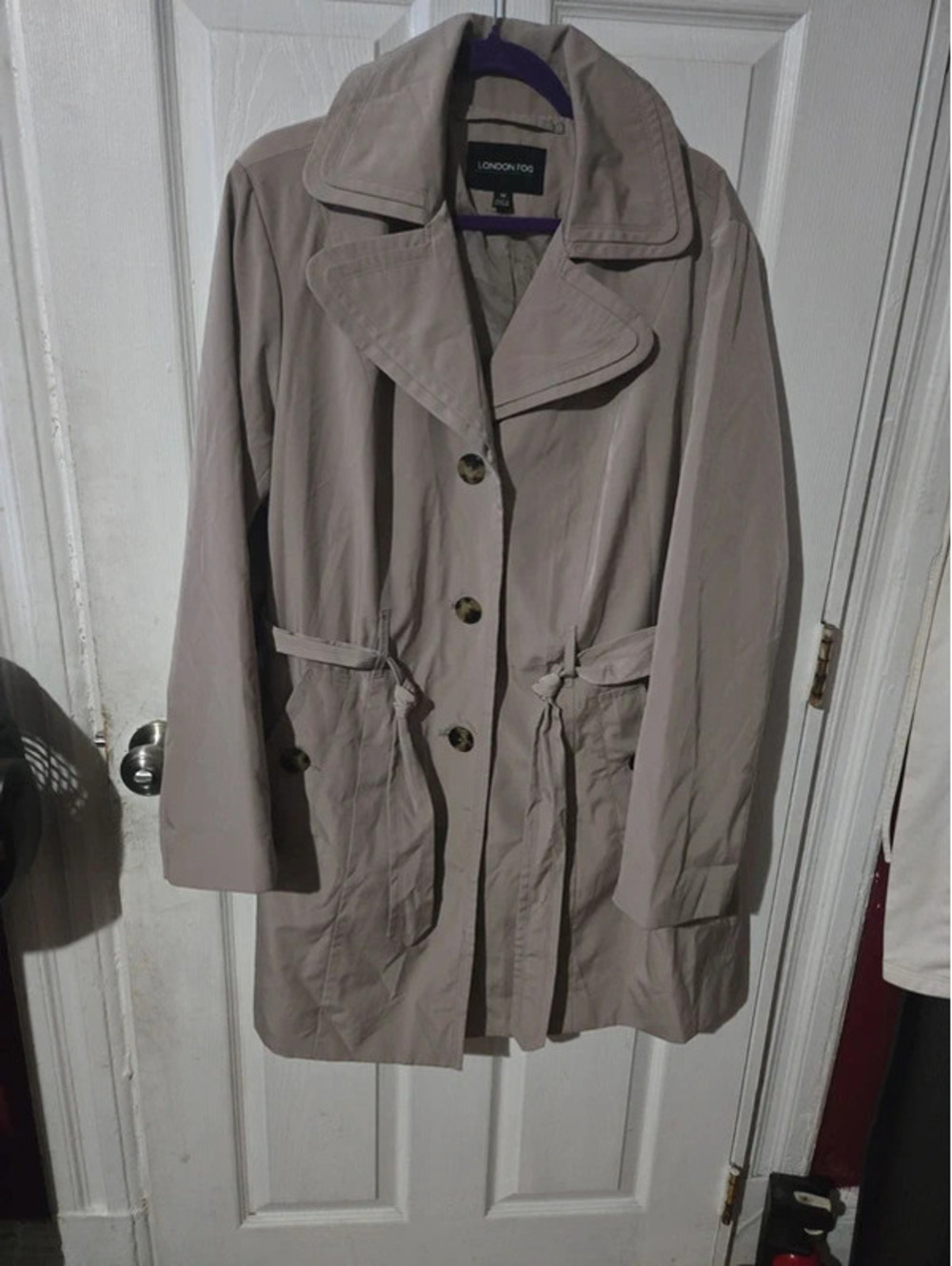 London fog trench coat plus size 1X